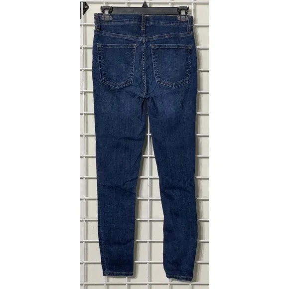Free People Women's Jeans Size 27. Medium Wash, Destroyed Knees. Medium Wash‎ - Picture 3 of 8